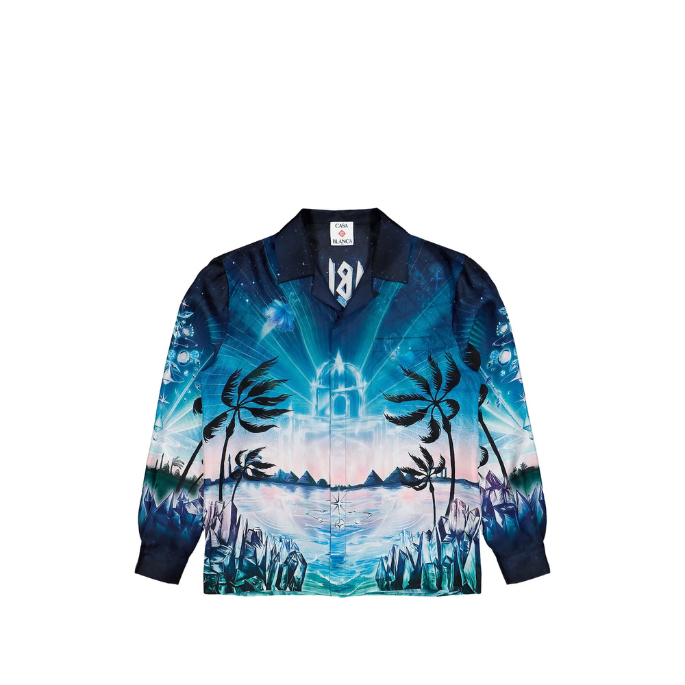 Casablanca Blue Shirts Men CASABLANCA
