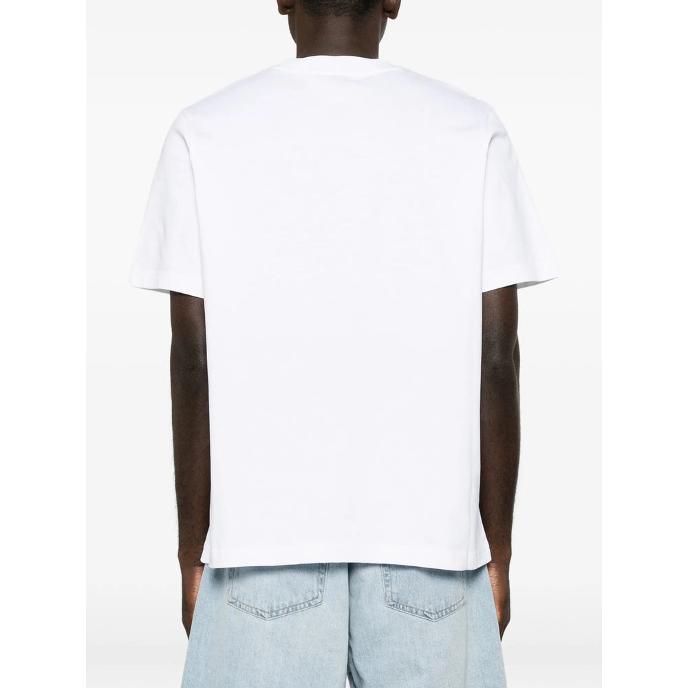 Casablanca White T-Shirts & Vests Men CASABLANCA