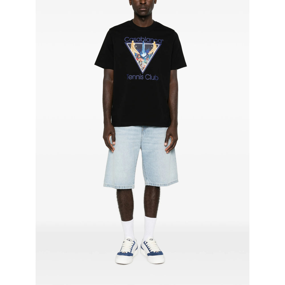 Casablanca Black T-Shirts & Vests - T-Shirts Men CASABLANCA
