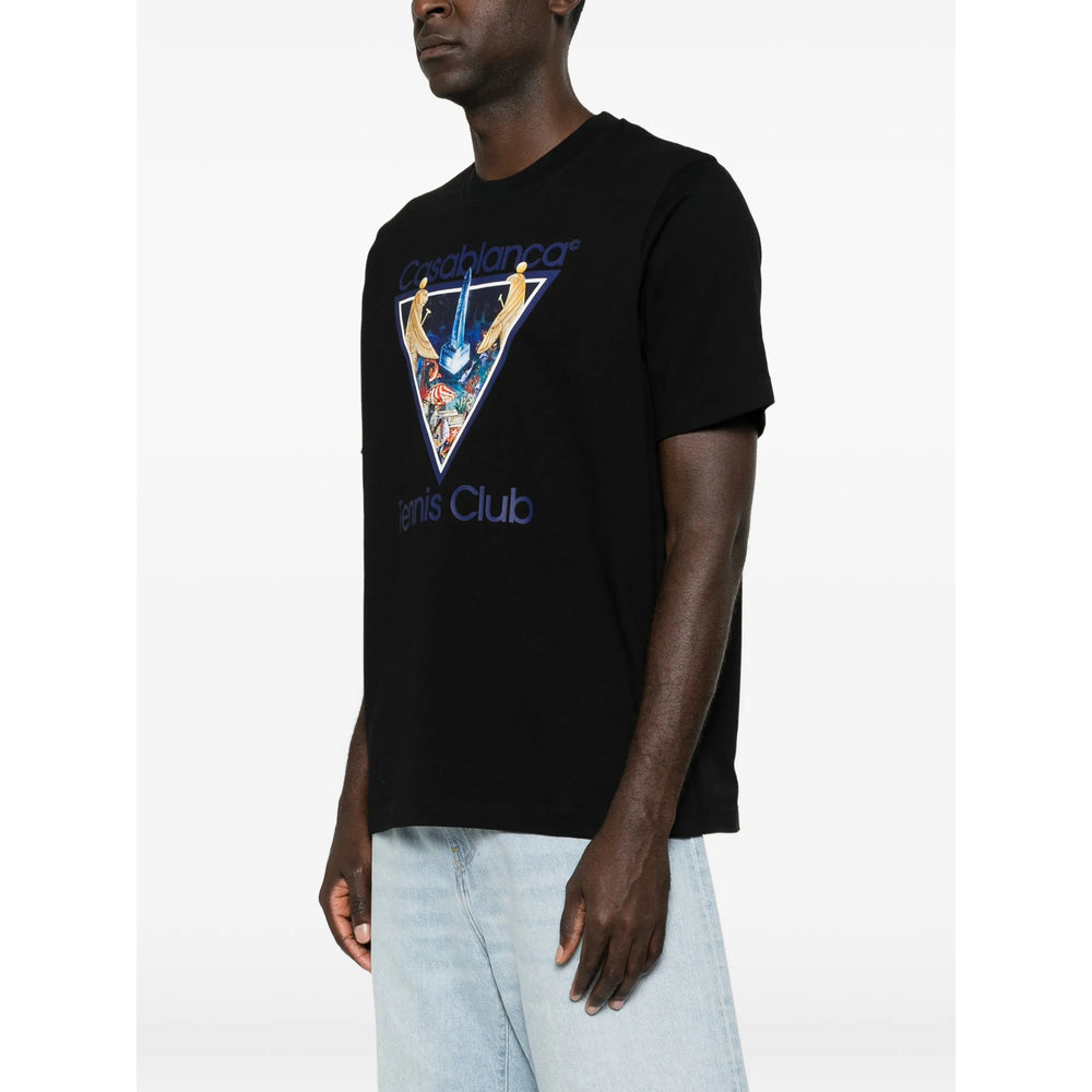 Casablanca Black T-Shirts & Vests - T-Shirts Men CASABLANCA