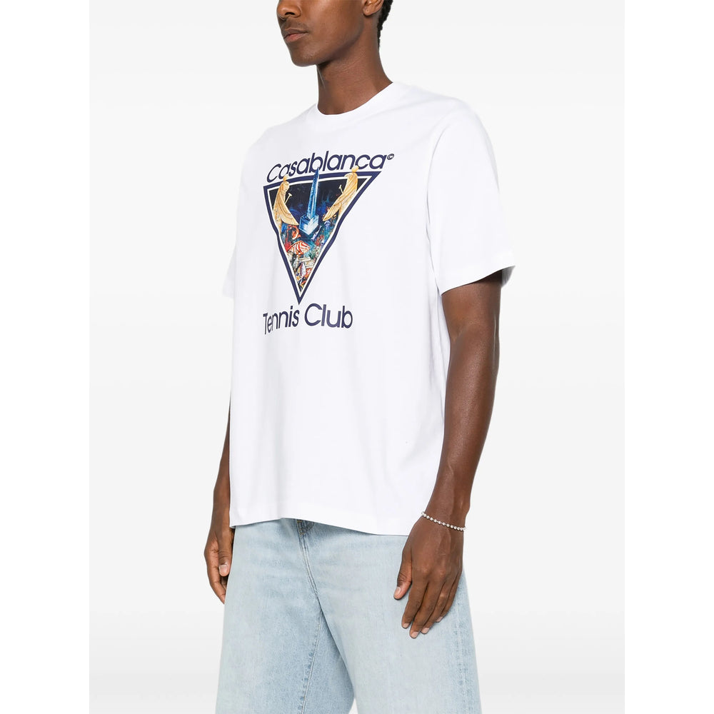 Casablanca White T-Shirts & Vests - T-Shirts Men CASABLANCA