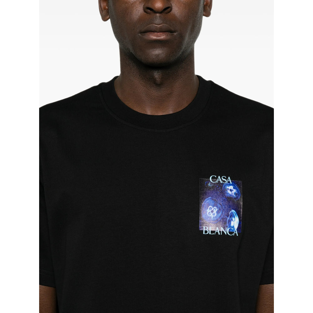 Casablanca Black T-Shirts & Vests - T-Shirts Men CASABLANCA