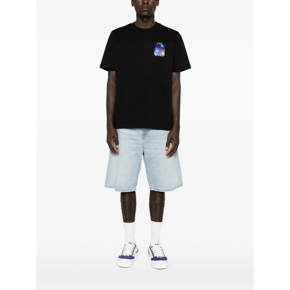 Casablanca Black T-Shirts & Vests - T-Shirts Men CASABLANCA