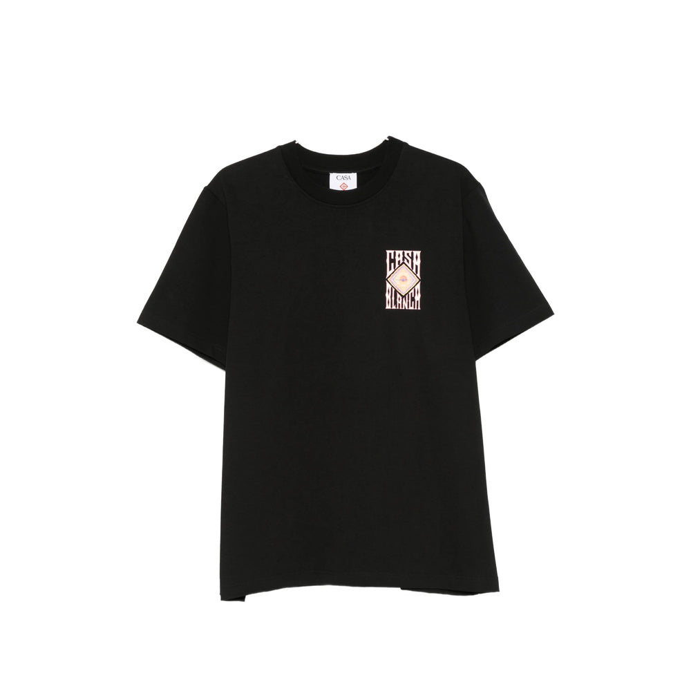 Casablanca Black T-Shirts & Vests - T-Shirts Men CASABLANCA