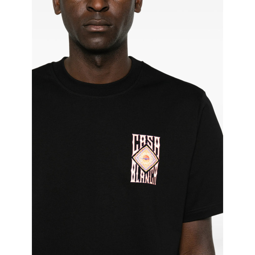 Casablanca Black T-Shirts & Vests - T-Shirts Men CASABLANCA