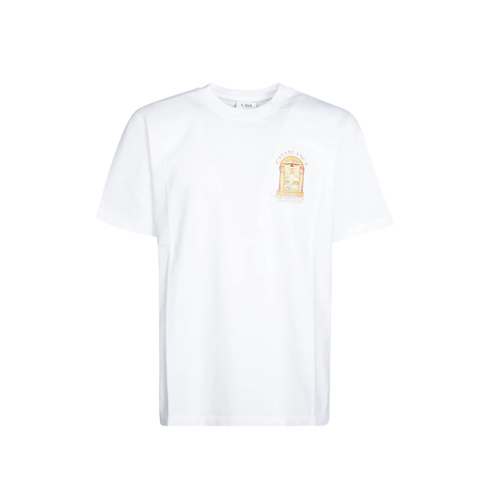 Casablanca White T-Shirts & Vests Men CASABLANCA