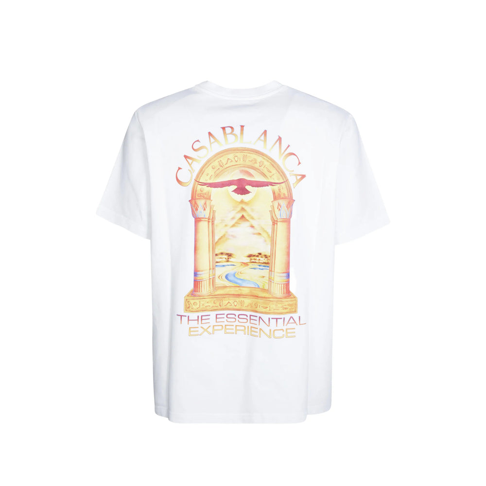 Casablanca White T-Shirts & Vests Men CASABLANCA