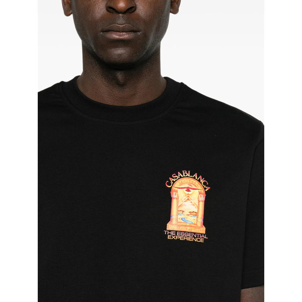 Casablanca Black T-Shirts & Vests - T-Shirts Men CASABLANCA