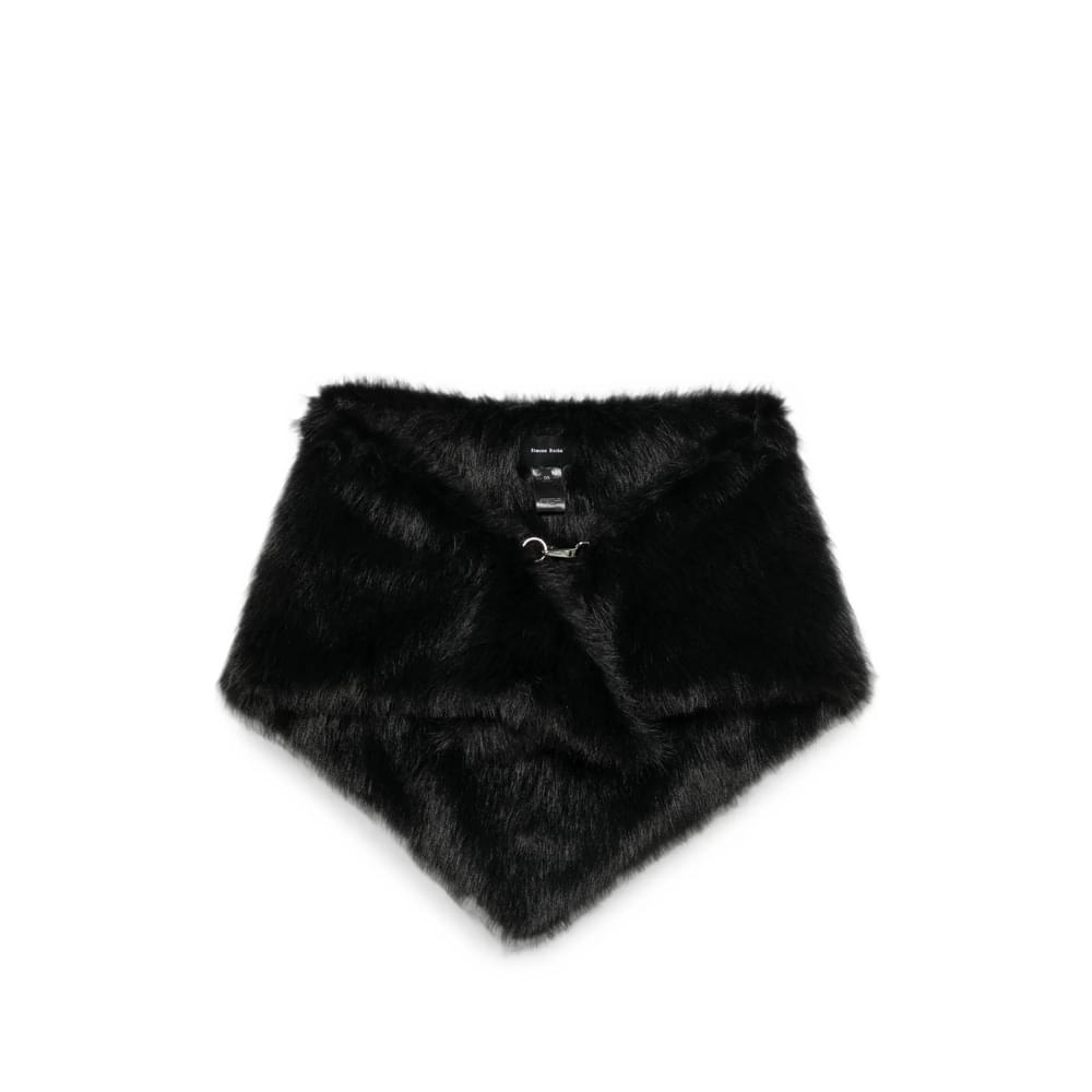 Simone Rocha Black Scarves Women Women SIMONE ROCHA