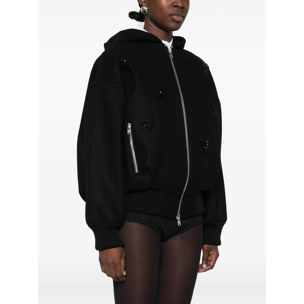 Simone Rocha Black Jackets - Bomber Jackets Women SIMONE ROCHA