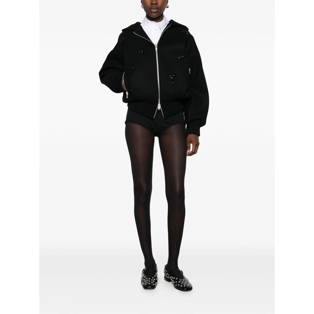Simone Rocha Black Jackets - Bomber Jackets Women SIMONE ROCHA