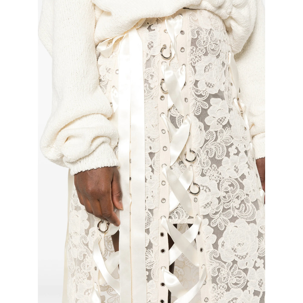 Simone Rocha Neutrals Skirts - Straight Skirts Women SIMONE ROCHA