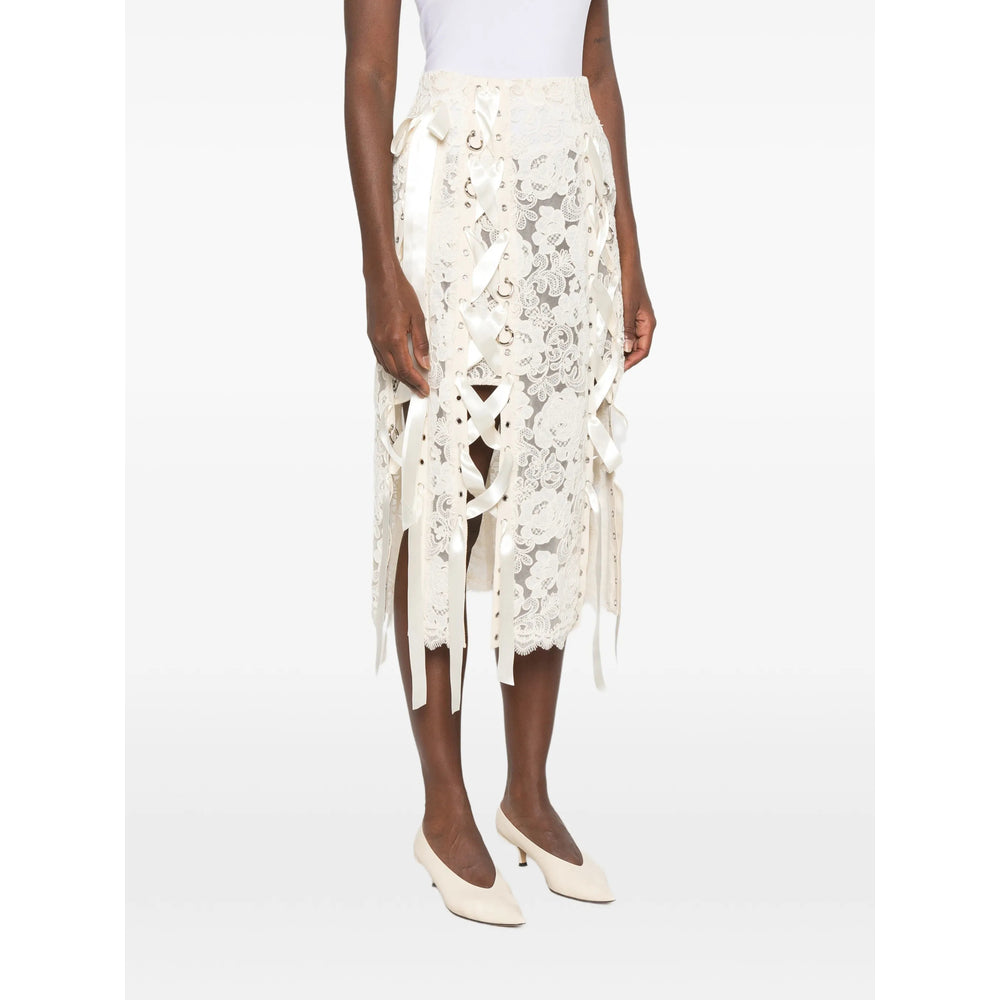 Simone Rocha Neutrals Skirts - Straight Skirts Women SIMONE ROCHA
