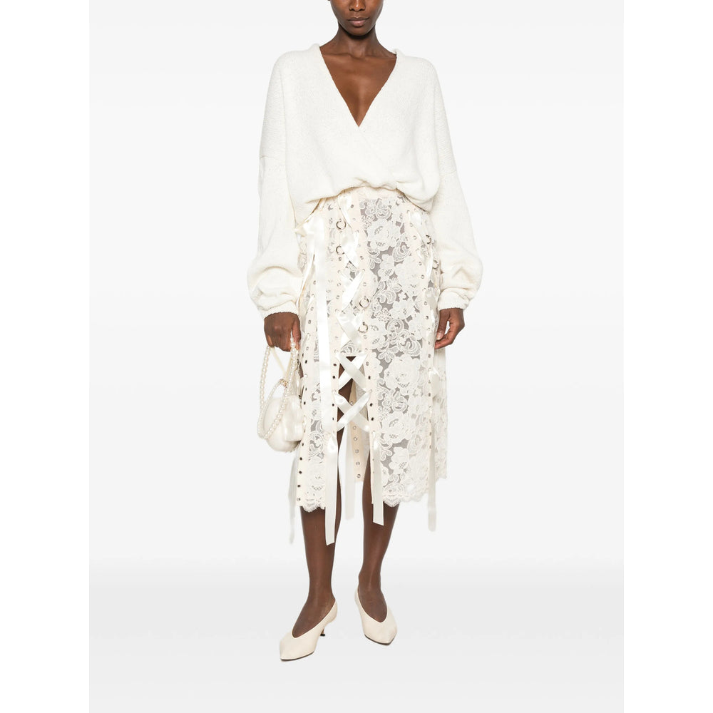 Simone Rocha Neutrals Skirts - Straight Skirts Women SIMONE ROCHA