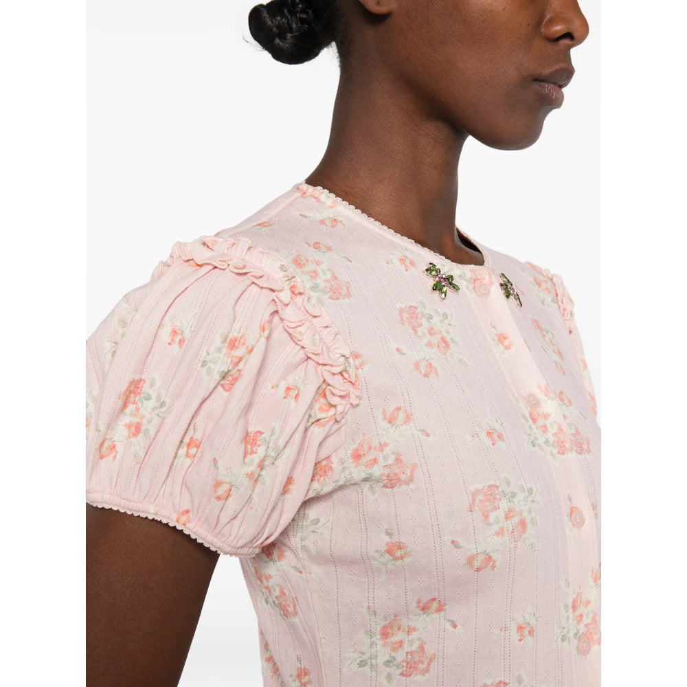 Simone Rocha Pink Tops - T-Shirts & Jerseys Women SIMONE ROCHA