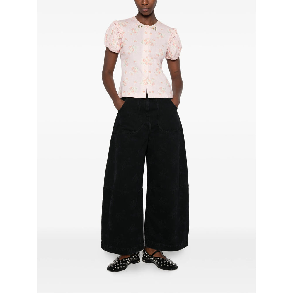 Simone Rocha Pink Tops - T-Shirts & Jerseys Women SIMONE ROCHA