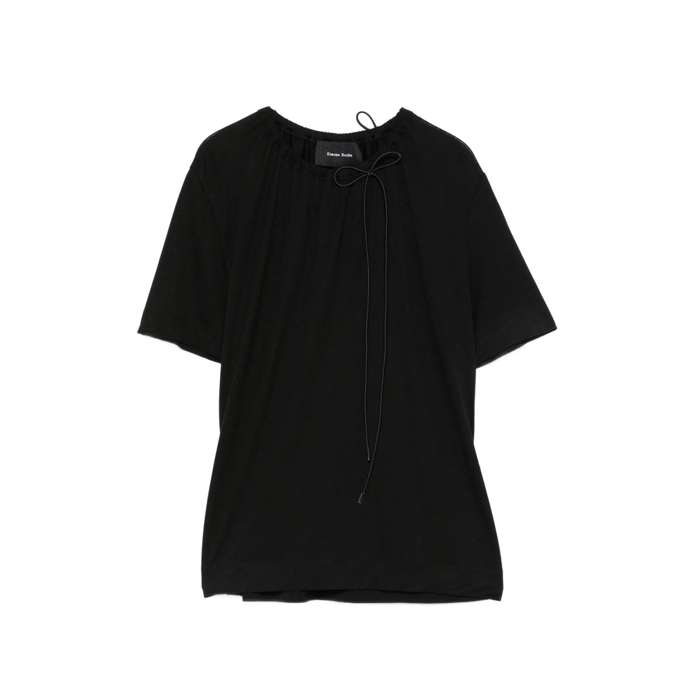 Simone Rocha Black Tops - T-Shirts & Jerseys Women SIMONE ROCHA