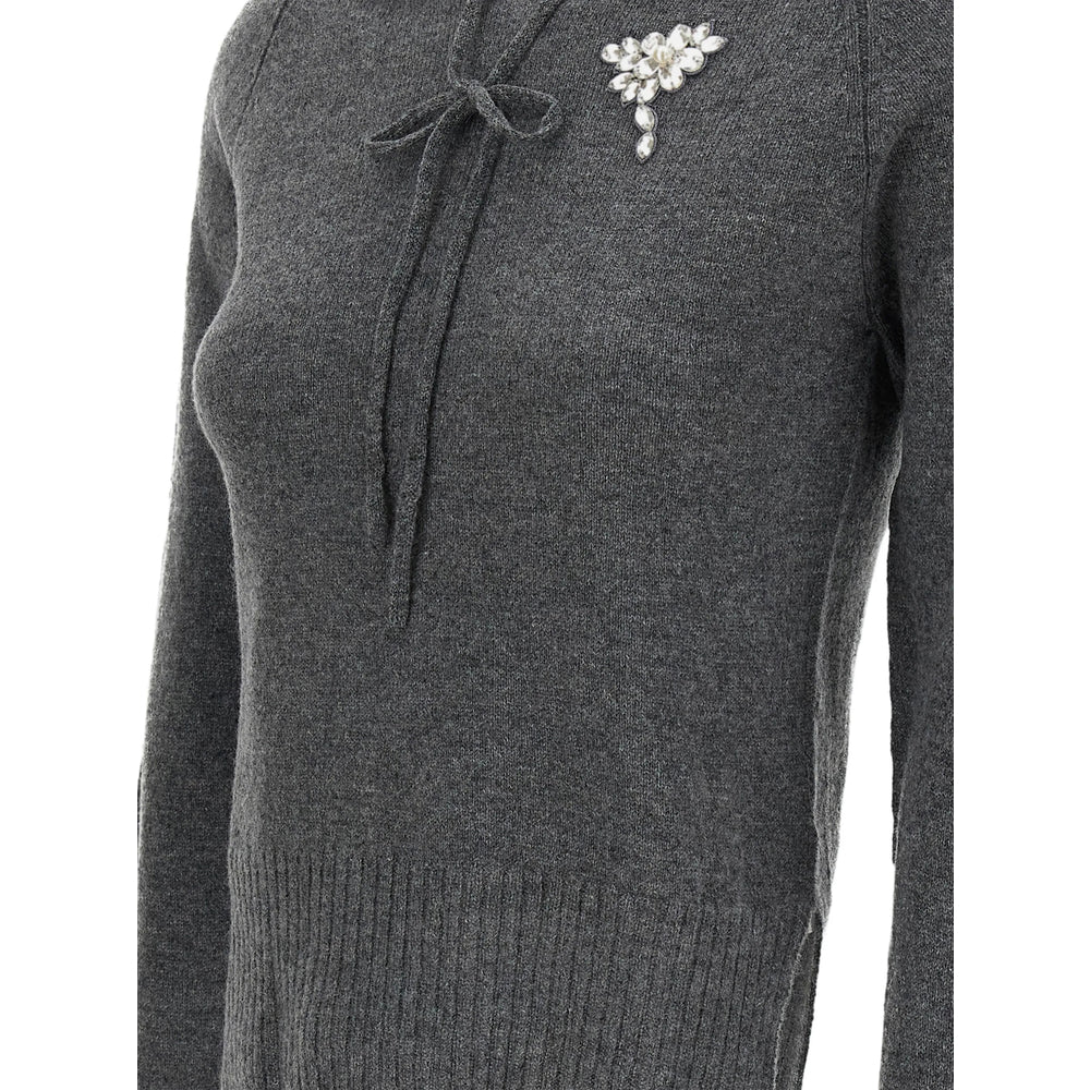 Simone Rocha Grey Knitwear - Jumpers Women SIMONE ROCHA