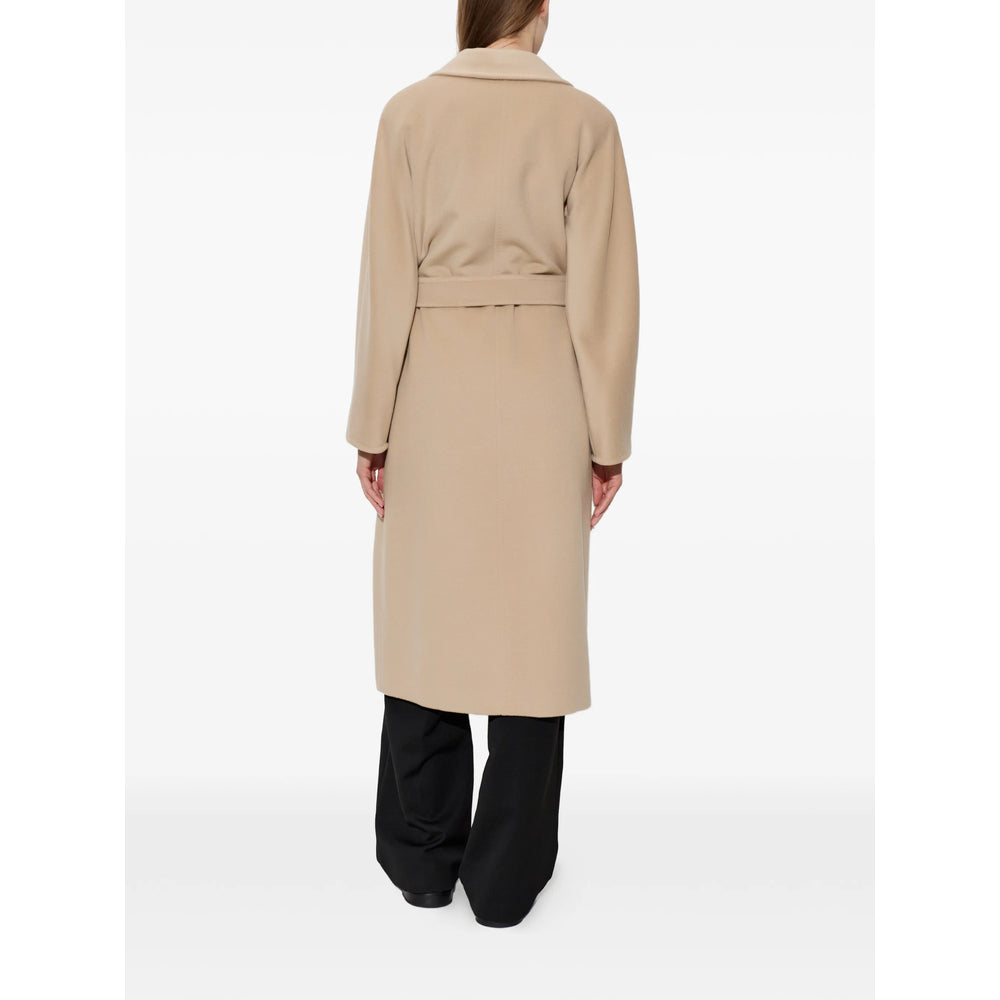 Max Mara Neutrals Coats - Double Breasted & Peacoats Women MAX MARA