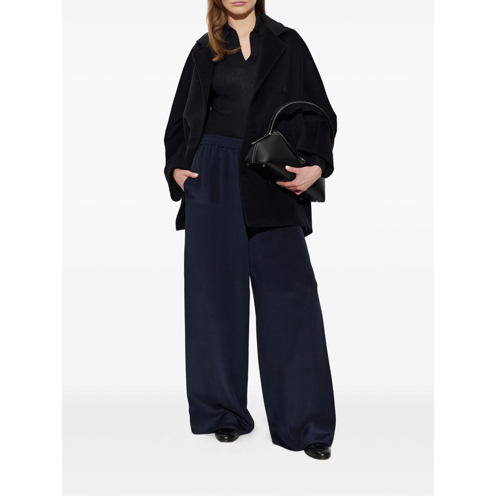 Max Mara Black Coats - Double Breasted & Peacoats Women MAX MARA