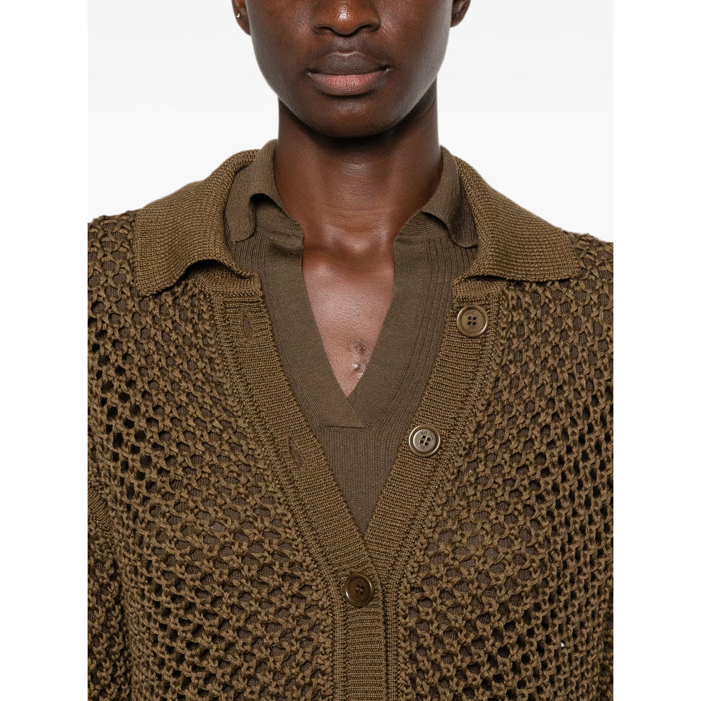 Max Mara Green Knitwear - Cardigans Women MAX MARA