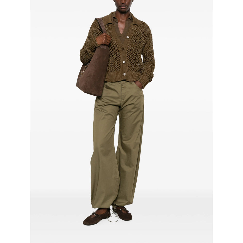 Max Mara Green Knitwear - Cardigans Women MAX MARA