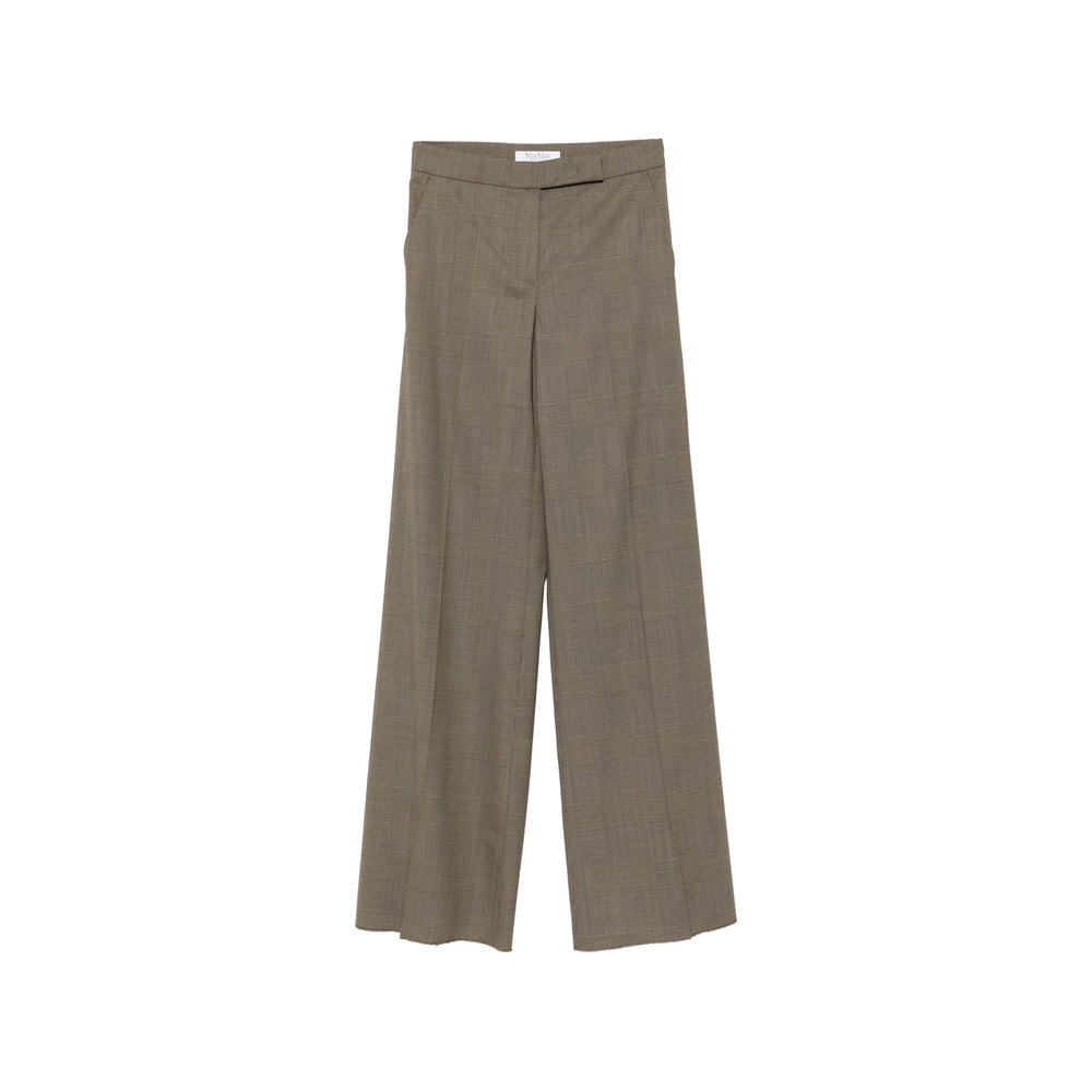 Max Mara Green Trousers - Tailored Trousers Women MAX MARA