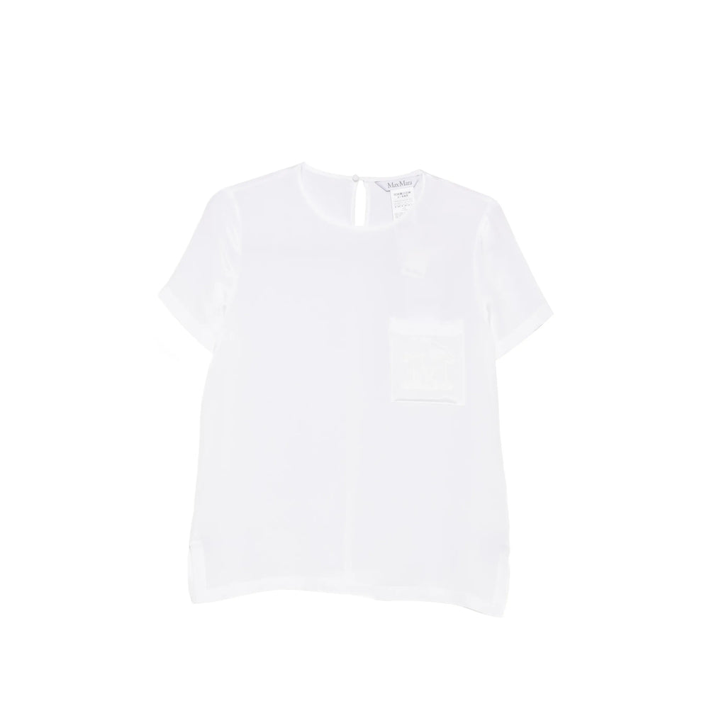 Max Mara White Tops - T-Shirts & Jerseys Women MAX MARA