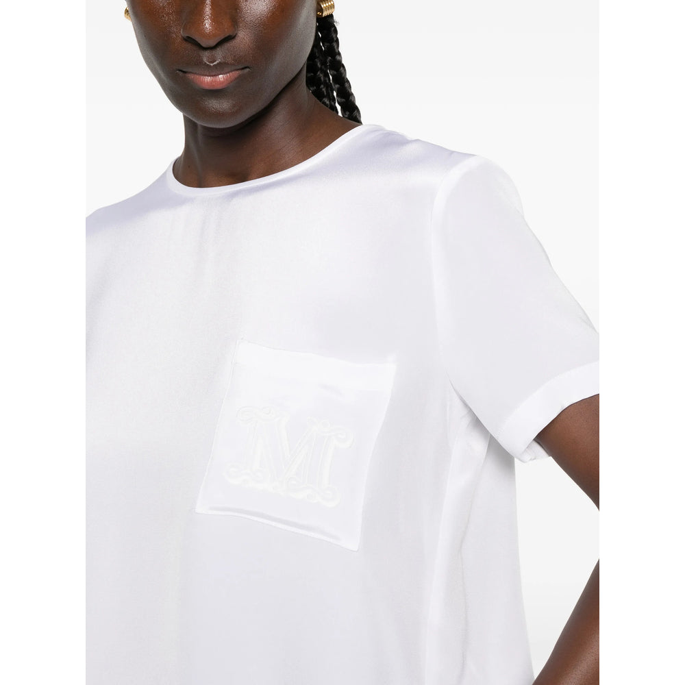 Max Mara White Tops - T-Shirts & Jerseys Women MAX MARA