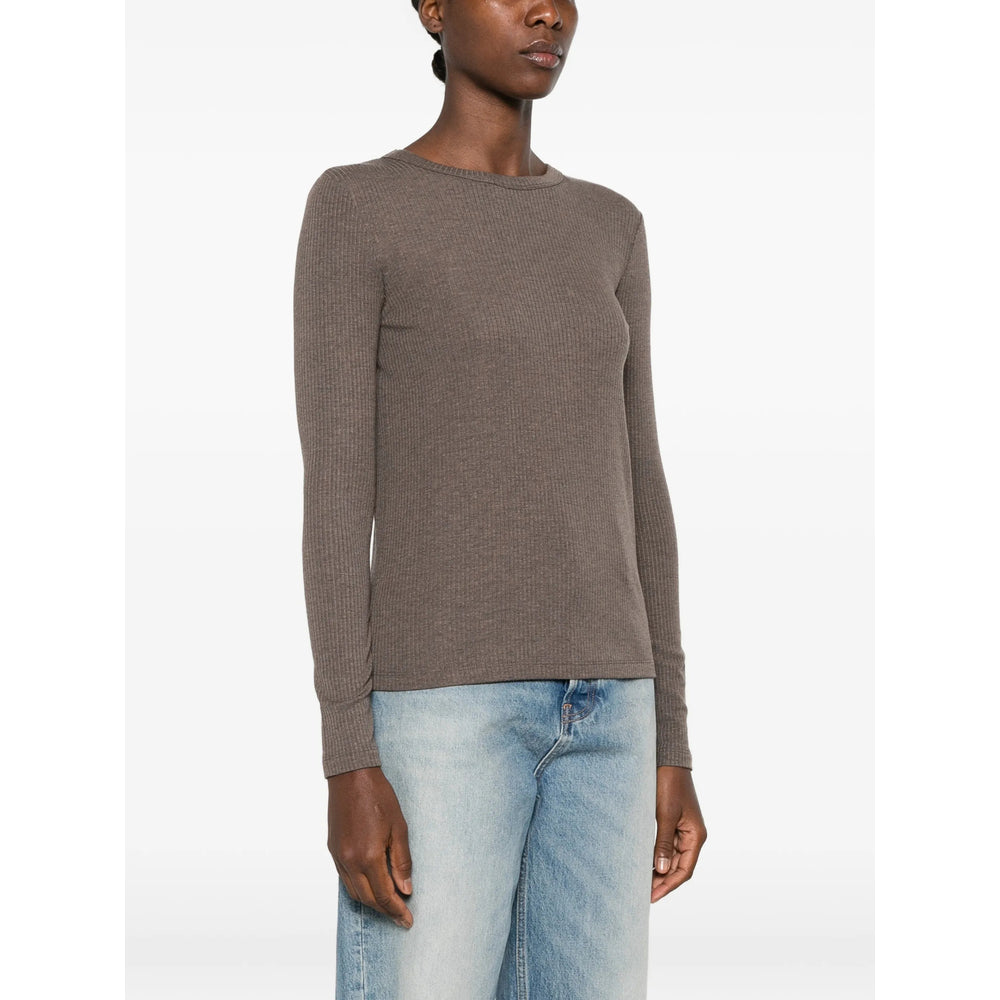 Max Mara Brown Tops - T-Shirts & Jerseys Women MAX MARA