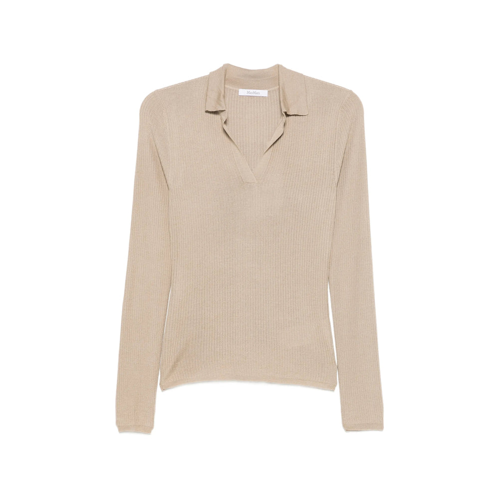Max Mara Neutrals Tops - T-Shirts & Jerseys Women MAX MARA