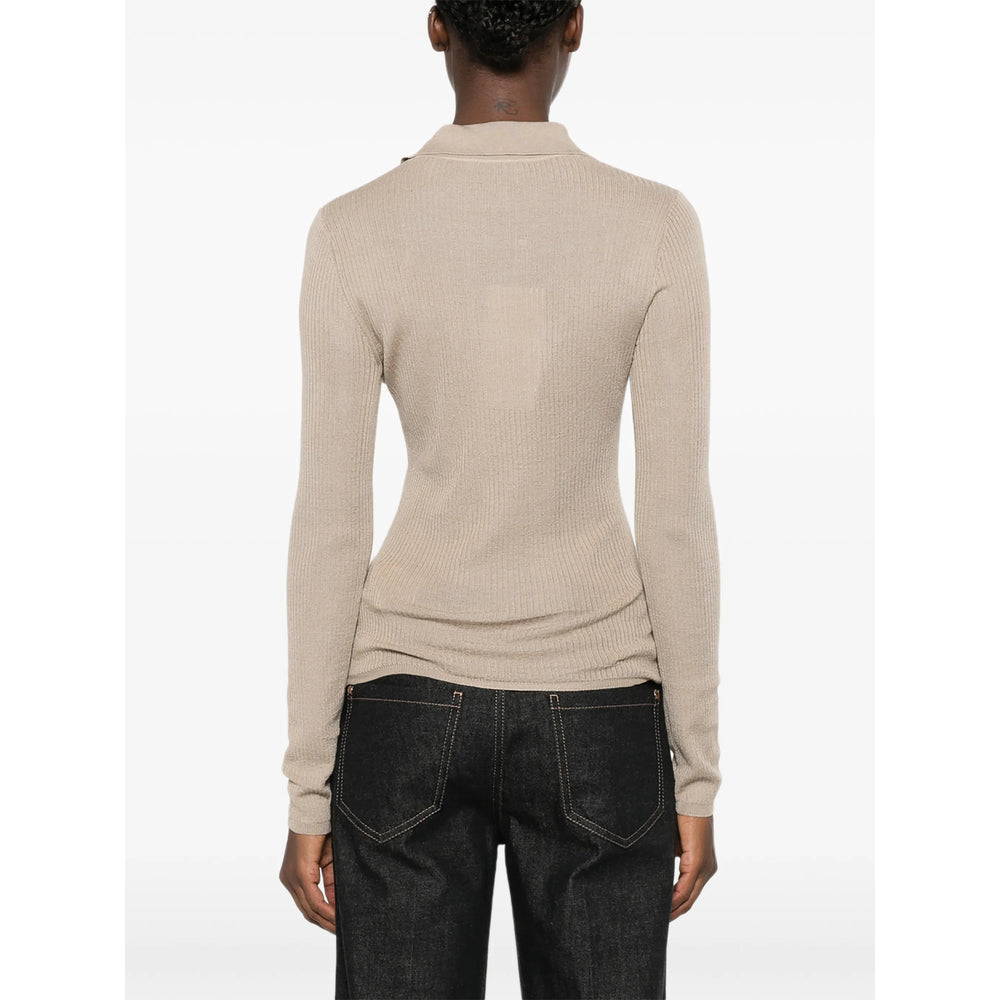 Max Mara Neutrals Tops - T-Shirts & Jerseys Women MAX MARA