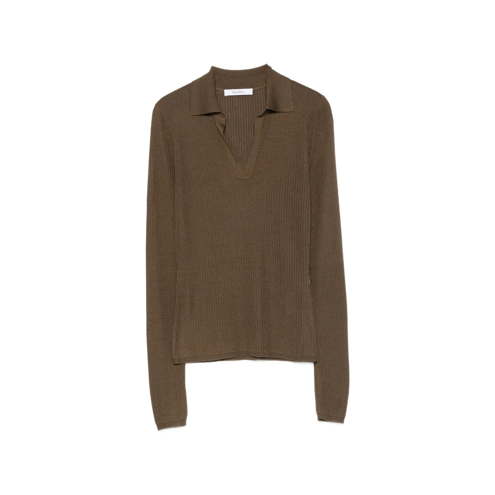Max Mara Brown Knitwear - Jumpers Women MAX MARA