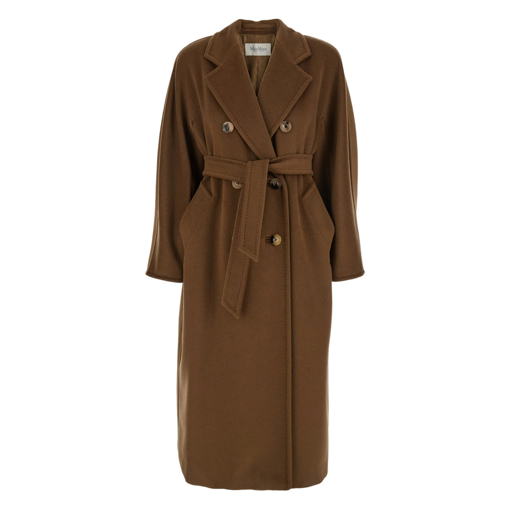Max Mara Brown Coats - Double Breasted & Peacoats Women MAX MARA