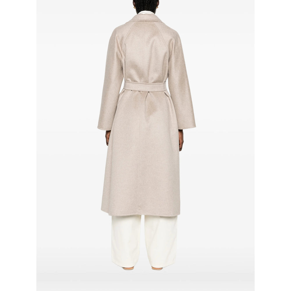 Max Mara Neutrals Coats - Single Breasted Coats Women MAX MARA