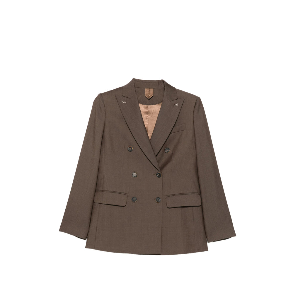 Max Mara Brown Jackets - Blazers Women MAX MARA