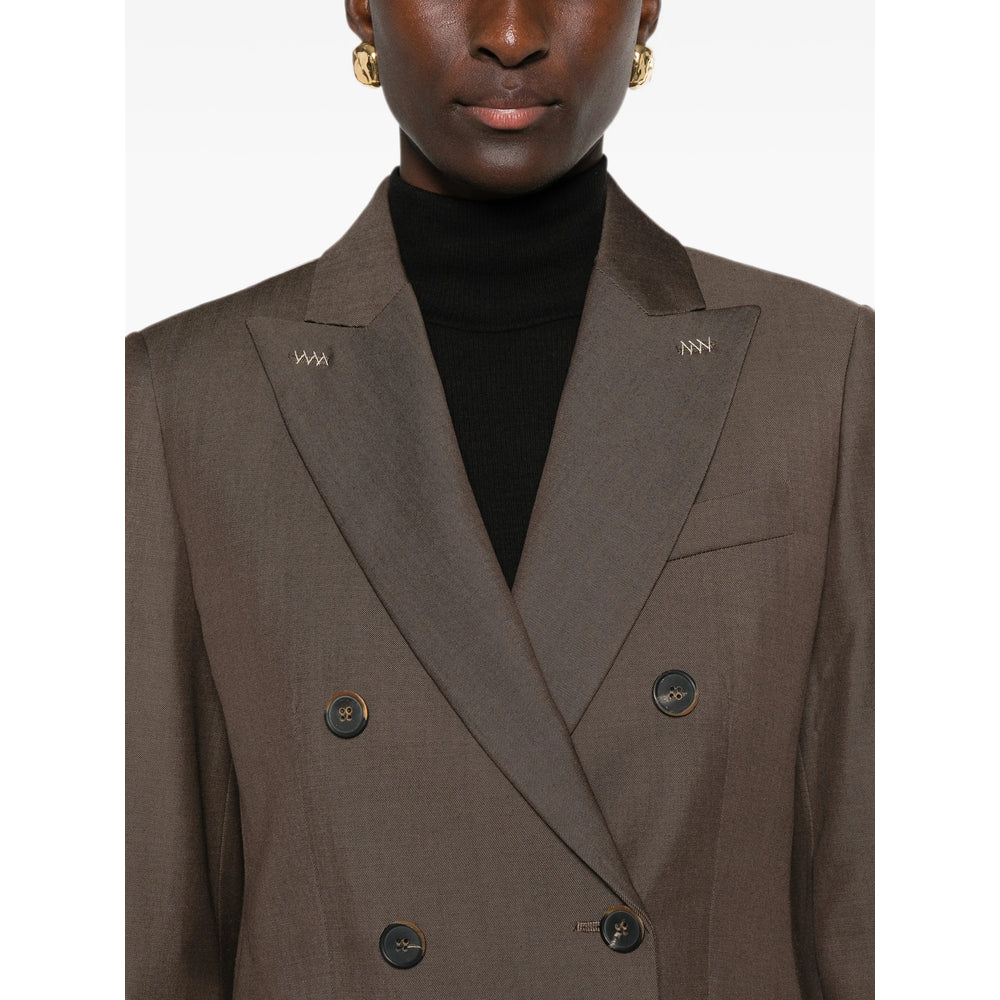 Max Mara Brown Jackets - Blazers Women MAX MARA