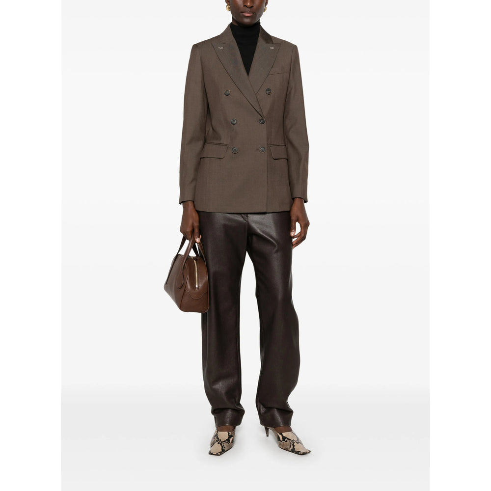 Max Mara Brown Jackets - Blazers Women MAX MARA