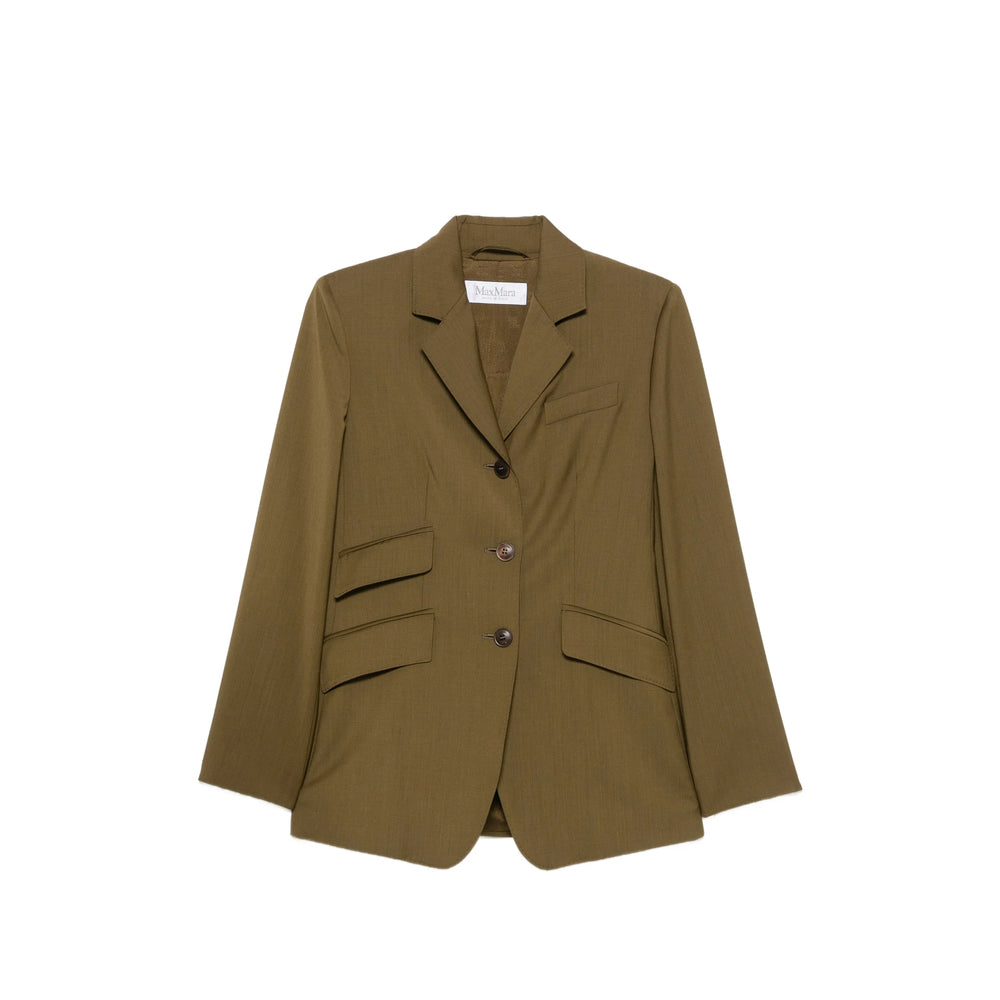 Max Mara Green Jackets - Fitted Jackets Women MAX MARA