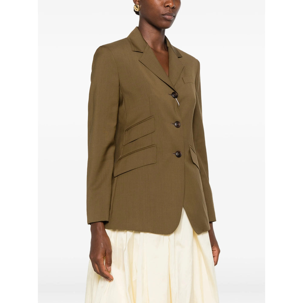 Max Mara Green Jackets - Fitted Jackets Women MAX MARA