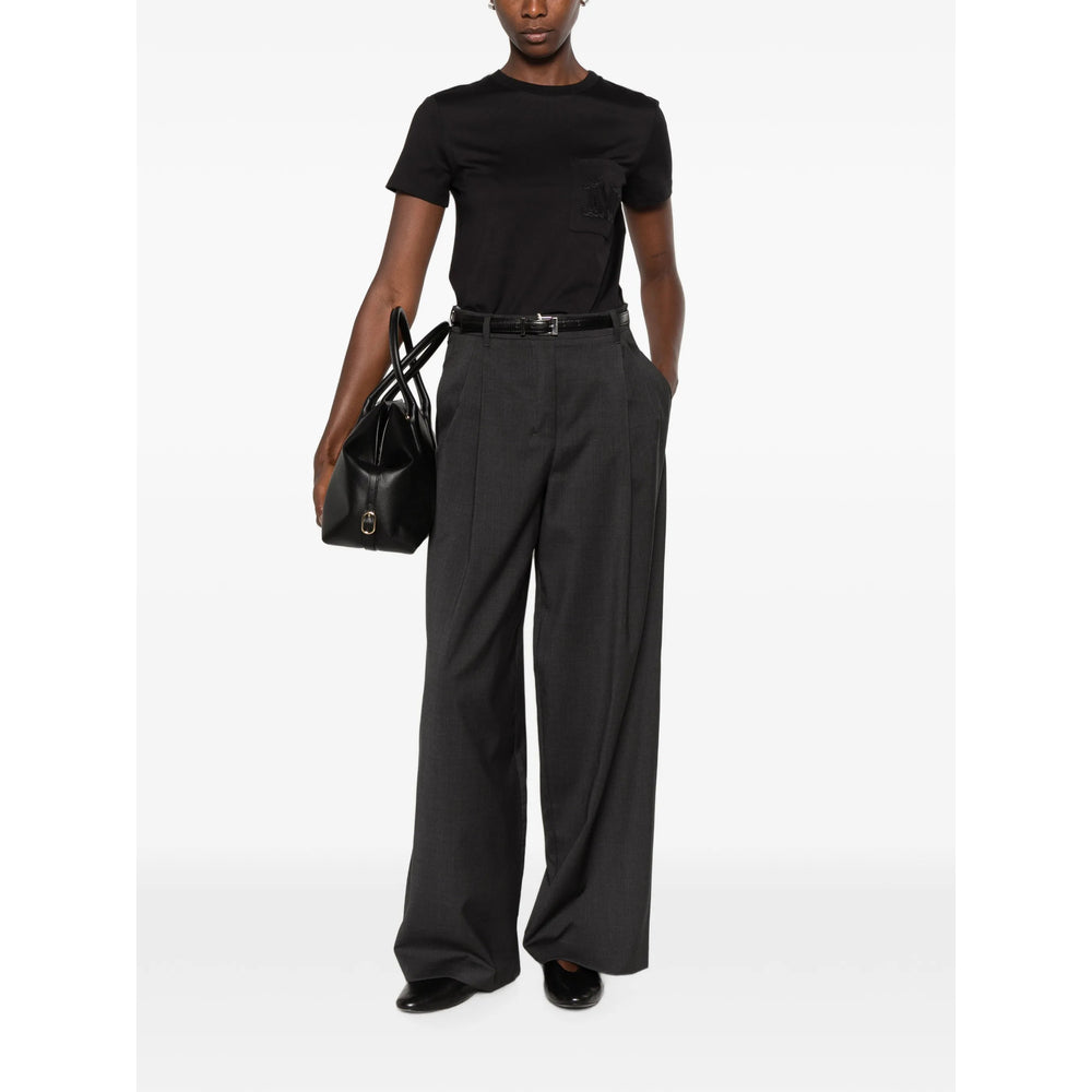 Max Mara Black Tops - T-Shirts & Jerseys Women MAX MARA