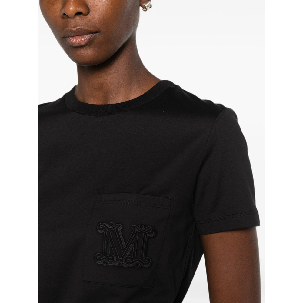 Max Mara Black Tops - T-Shirts & Jerseys Women MAX MARA