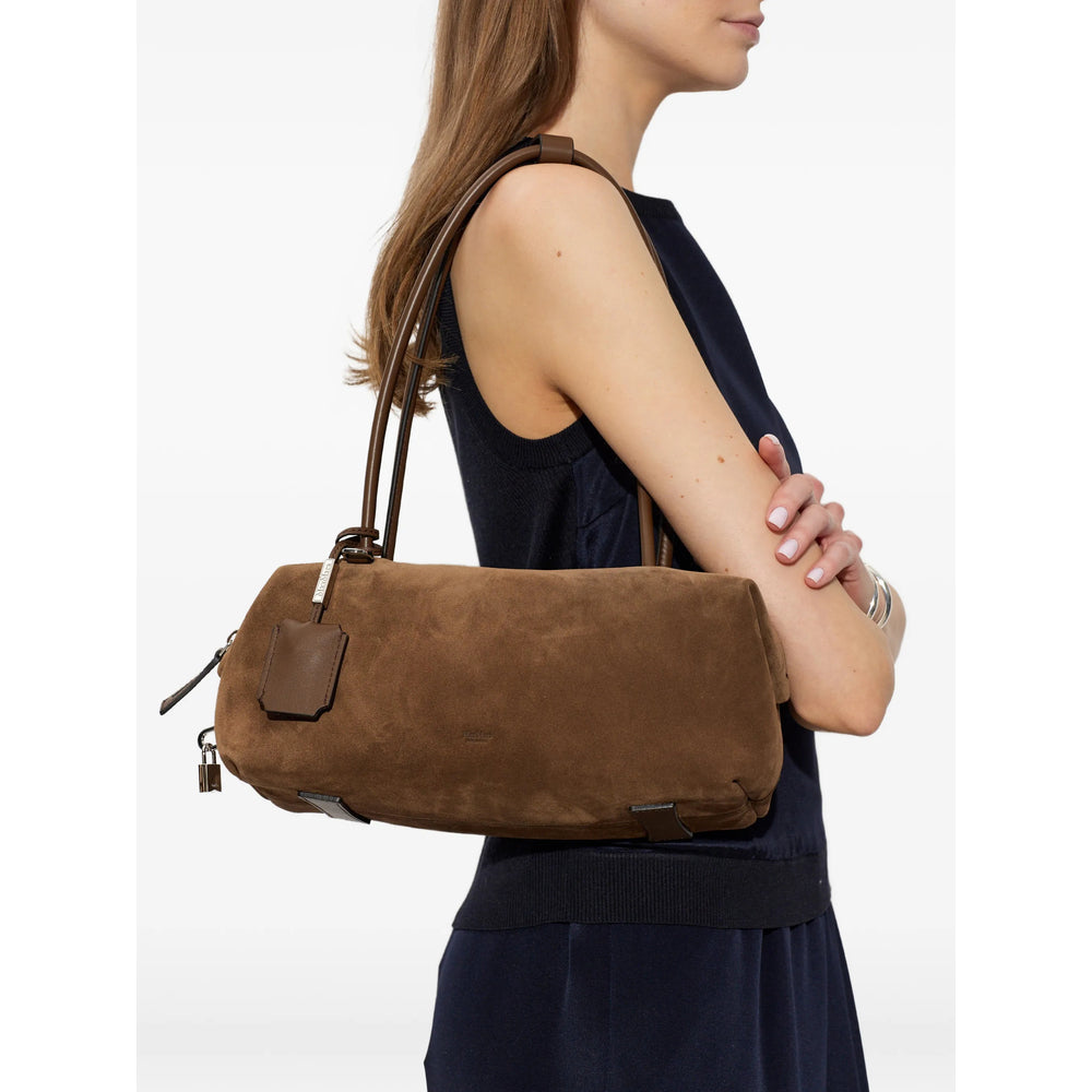Max Mara Brown Tote Bags Women MAX MARA