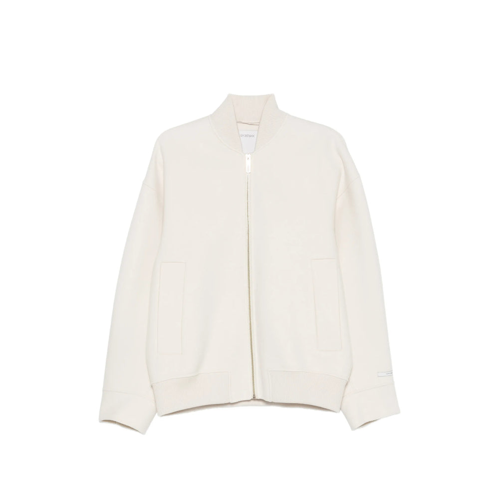 Sportmax Neutrals Jackets - Bomber Jackets Women SPORTMAX