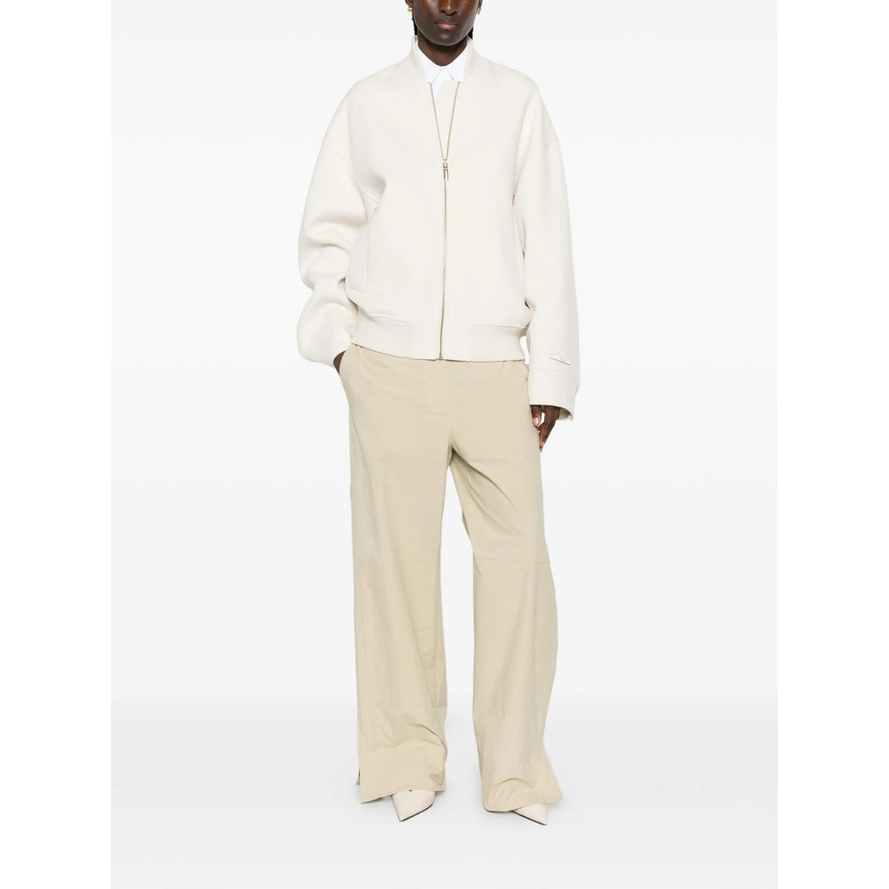 Sportmax Neutrals Jackets - Bomber Jackets Women SPORTMAX