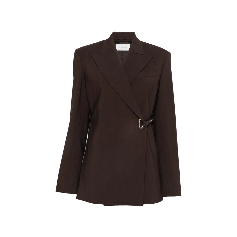 Sportmax Brown Jackets - Blazers Women SPORTMAX