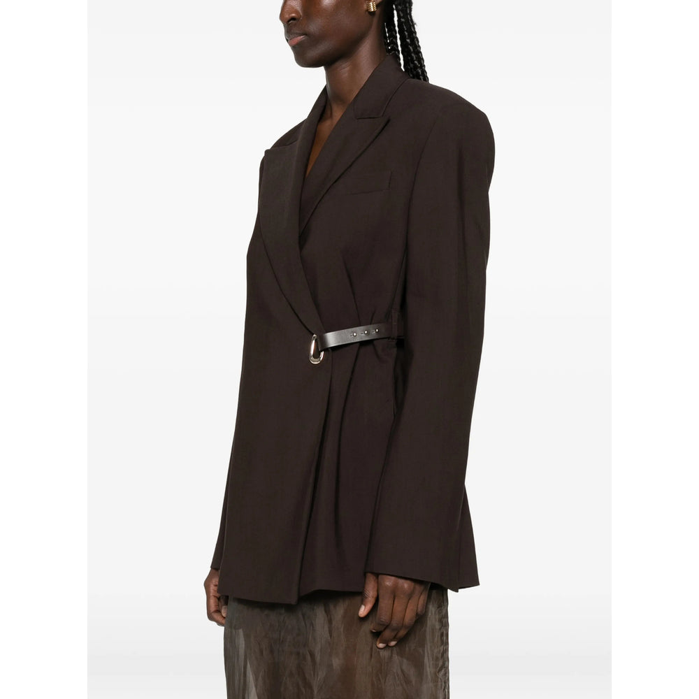 Sportmax Brown Jackets - Blazers Women SPORTMAX