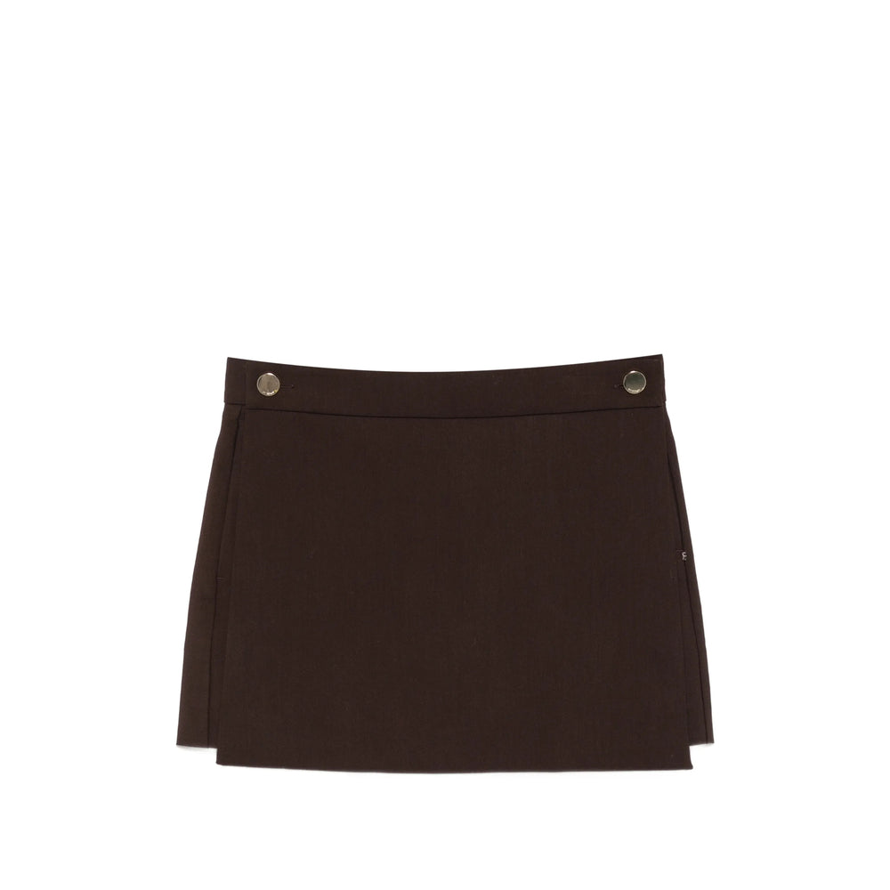 Sportmax Brown Shorts - Tailored Shorts Women SPORTMAX
