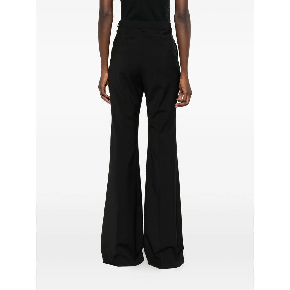 Sportmax Black Trousers - Flared Trousers Women SPORTMAX