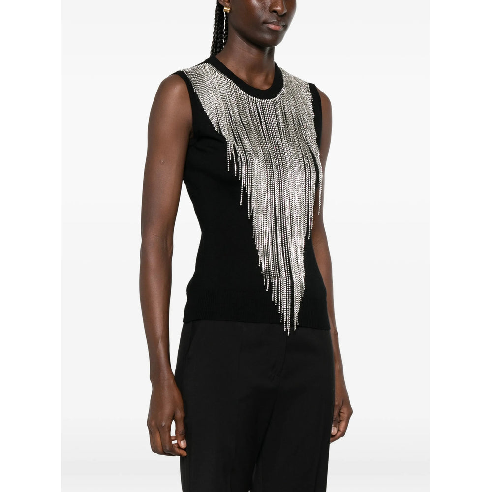 Sportmax Black Tops - Vests & Tank Tops Women SPORTMAX